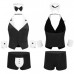 Men Lingerie Sleeveless Button Down Shirt Sexy Disco Party Costume Dress Shirts