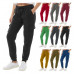 Womens Ultra Soft Winter Warm Casual Fleece Lined Cargo Joggers Cozy Lounge Pant