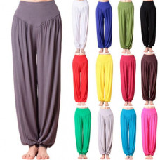 Indian Women Hippie Aladdin Yoga Ali Pants Gypsy Genie Baba Harem Trousers Baggy