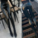 Womens Faux Leather Leggings High Waist Patent Leather Pants Fashion Wet Look