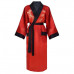 Kimono bathrobe double-sided home suit embroidered dragon pajamas