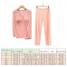 Maternity Feeding Nursing Pajamas Long Sleeve Tops+pants Casual Breastfeeding