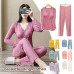 Maternity Feeding Nursing Pajamas Long Sleeve Tops+pants Casual Breastfeeding