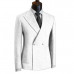 Business Men Blazer Suits Groom Tuxedo Regular Fit Double Breasted Jackets Coats