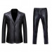 Men's Shiny 2 Pieces Suits Blazer Pants Party DJ NightClub Dress Tuxedo Suit new