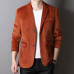 2023 Men's suit coat casual office official lapel corduroy top